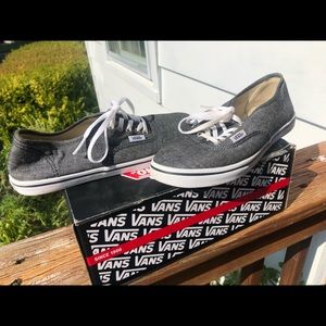 Grey Vans - Excellent condition barely wore them